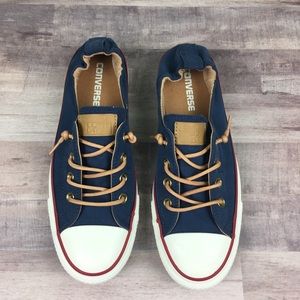 navy biscuit converse